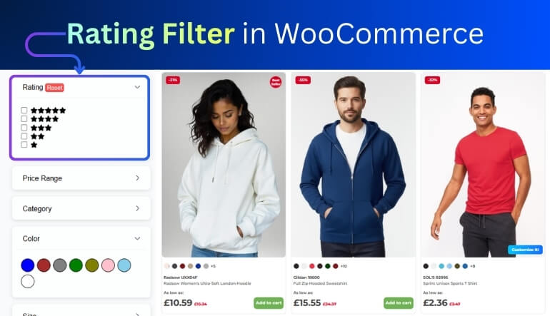 What Does a Rating Filter Mean in WooCommerce