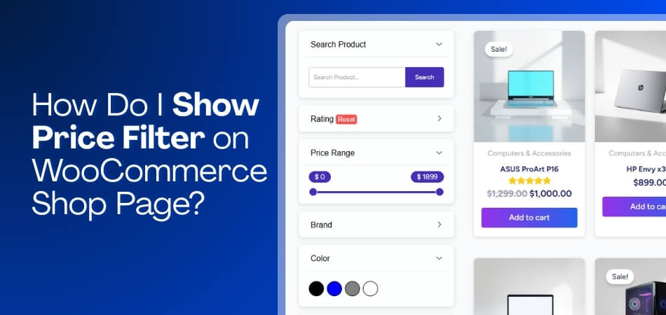 How Do I Show Price Filter on WooCommerce Shop Page