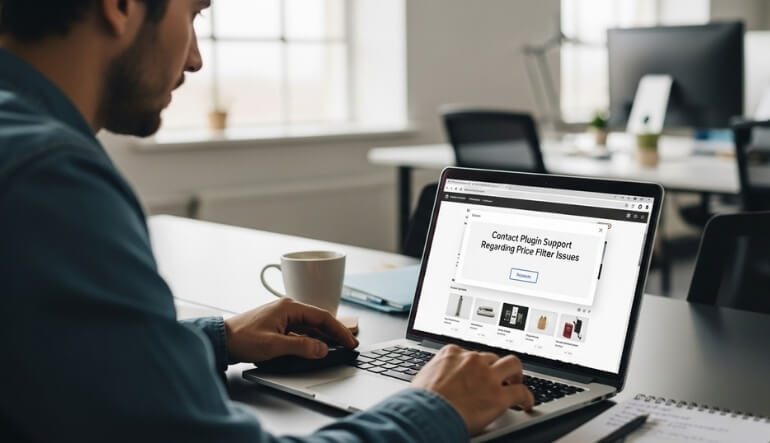 When Should You Contact Plugin Support Regarding Price Filter Issues