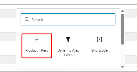 Add the Price Filter block