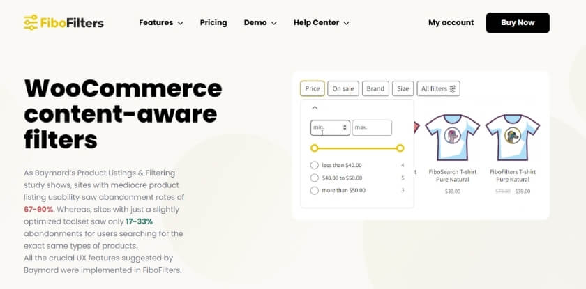 FiboFilters built for smoother shopping and faster adoption