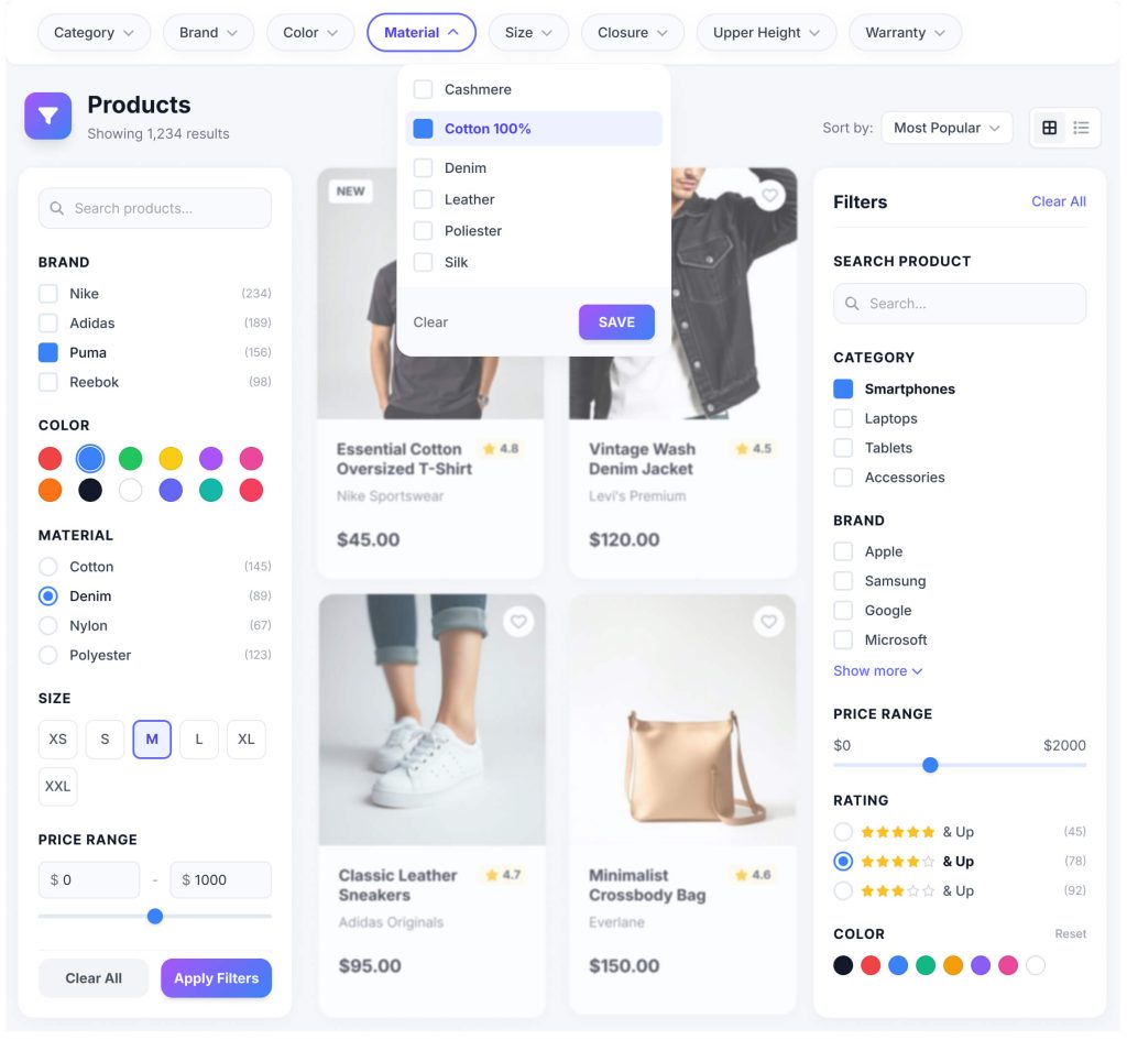 WooCommerce AJAX product filters